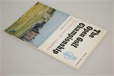 1970 Open Championship at St. Andrews Program - Nicklaus 2nd Open Win