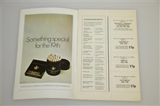 1974, 1975, 1976 & 1980 Open Championship Programs - Player, Watson & Miller Wins