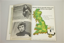 1974, 1975, 1976 & 1980 Open Championship Programs - Player, Watson & Miller Wins