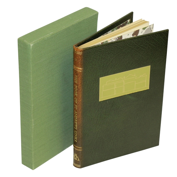 The Book of St Andrews Links Ltd Ed w/ Slip Case Signed by Captain J Stewart Lawson - 31/200