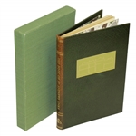 The Book of St Andrews Links Ltd Ed w/ Slip Case Signed by Captain J Stewart Lawson - 31/200
