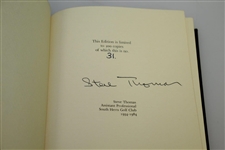 My Golfing Life by Harry Vardon Ltd Ed w/ Slip Case Signed by Steve Thomas - 31/200