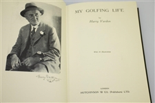 My Golfing Life by Harry Vardon Ltd Ed w/ Slip Case Signed by Steve Thomas - 31/200