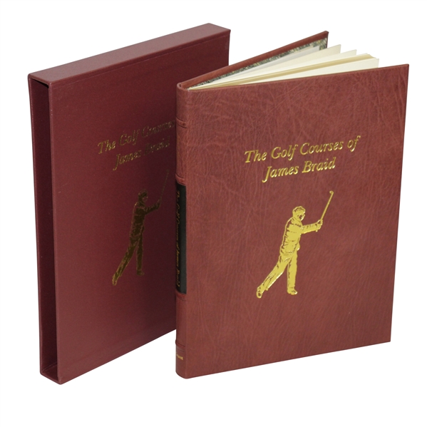 The Golf Courses of James Braid Ltd Edition 21/75 Signed by Author John F. Moreton