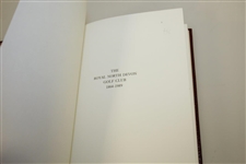 The Royal North Devon Golf Club 1864 - 1989 Signed by Co Authors EJ Davies & GW Brown