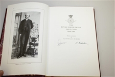 The Royal North Devon Golf Club 1864 - 1989 Signed by Co Authors EJ Davies & GW Brown