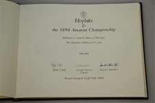 'Hoylake & the 1894 Amateur Championship' Ltd. 1st. Ed 2001 Signed by Authors & Captain