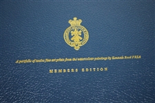 R&A Club St. Andrews Member's Edition Kenneth Reed Signed Portfolio Art Prints #207