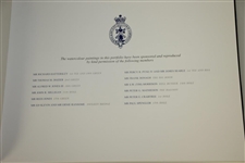 R&A Club St. Andrews Member's Edition Kenneth Reed Signed Portfolio Art Prints #207