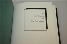 The Golf Courses of Tom Morris Ltd Ed Signed by Author Robert Kroeger - Hand Numbered 10/50