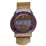1958 PGA Championship at Llanerch CC Contestant Badge - Dow Finsterwald Winner