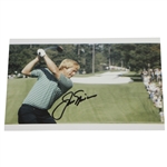 Jack Nicklaus Signed Mid Swing 4" by 6" Photo JSA ALOA