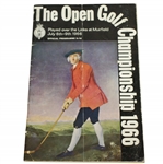 1966 Open Championship at Muirfield Program - Nicklaus 1st Open Win