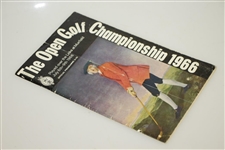 1966 Open Championship at Muirfield Program - Nicklaus 1st Open Win