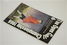 1966 Open Championship at Muirfield Program - Nicklaus 1st Open Win