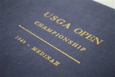1949 US Open Medinah C.C Hard Cover Program - Cary Middlecoff Win