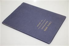 1949 US Open Medinah C.C Hard Cover Program - Cary Middlecoff Win