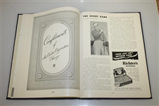 1949 US Open Medinah C.C Hard Cover Program - Cary Middlecoff Win