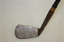 Spalding 4 Iron Stamped 'The Country Club' w/ Bamboo Hickory Shaft