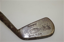 Spalding 4 Iron Stamped 'The Country Club' w/ Bamboo Hickory Shaft