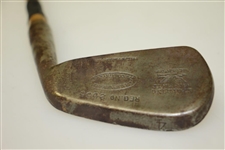 Spalding 4 Iron Stamped 'The Country Club' w/ Bamboo Hickory Shaft