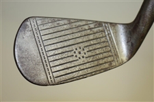 Spalding 4 Iron Stamped 'The Country Club' w/ Bamboo Hickory Shaft