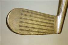 1930s Home Golf Putter w/ Brass Head