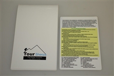 Player/Caddie 2019 US Open at Pebble Beach Yardage Book with Player Guest Badge