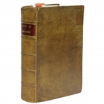 1621 Acts of Parliament of Scotland Book - 1st Mention of Golf in Scotland - Banned!