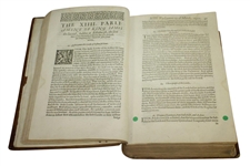1621 Acts of Parliament of Scotland Book - 1st Mention of Golf in Scotland - Banned!