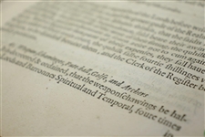 1621 Acts of Parliament of Scotland Book - 1st Mention of Golf in Scotland - Banned!