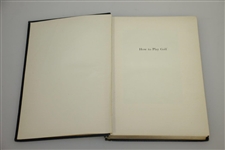 1897 'How to Play Golf' Book by H.J. Whigham