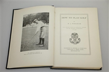 1897 'How to Play Golf' Book by H.J. Whigham