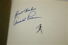 Arnold Palmer Signed 1973 'Go For Broke' Golf Book - 1st Edition JSA ALOA
