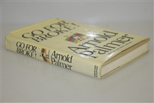 Arnold Palmer Signed 1973 'Go For Broke' Golf Book - 1st Edition JSA ALOA