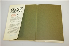 Arnold Palmer Signed 1973 'Go For Broke' Golf Book - 1st Edition JSA ALOA