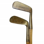 Vintage Thistle Putter and Tru-Flight Hand Forged Mashie