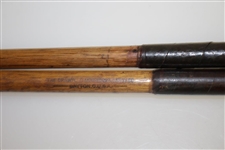 Vintage MacGregor Rustless Cleek Thistle & Percy Atwood Hand Forged Niblick