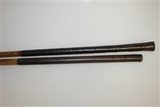 Vintage MacGregor Rustless Cleek Thistle & Percy Atwood Hand Forged Niblick