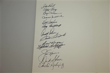 Hogan, Palmer, Nicklaus, Snead, Middlecoff & Nelson Etc. Signed Page JSA ALOA