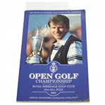 1991 Open Championship Birkdale Field Signed Program - Player, Floyd & Crenshaw Etc. JSA ALOA