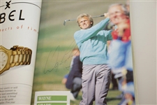 1991 Open Championship Birkdale Field Signed Program - Player, Floyd & Crenshaw Etc. JSA ALOA