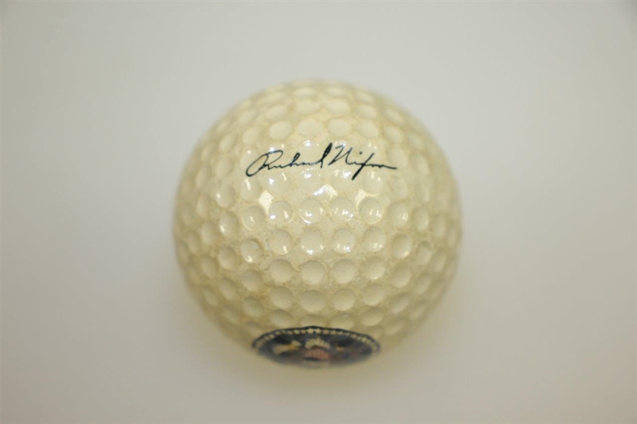 Richard Nixon Commemorative Presidential Wilson Staff Golf Ball w/ Box