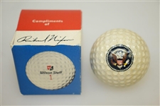 Richard Nixon Commemorative Presidential Wilson Staff Golf Ball w/ Box