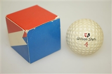 Richard Nixon Commemorative Presidential Wilson Staff Golf Ball w/ Box
