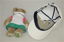 2019 Augusta National Woman's Amateur White Slouch Hat and Bear - Kupcho Win