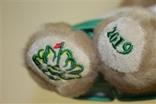 2019 Augusta National Woman's Amateur White Slouch Hat and Bear - Kupcho Win