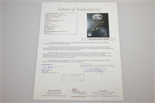 Jack Nicklaus Signed The Old Course at St. Andrews Scorecard in Gold FULL JSA #Z70244