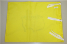Jack Nicklaus & Gary Player Signed Undated Masters Embroidered Flag w/ Winning Years JSA ALOA