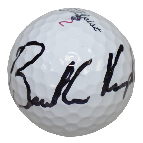 Brooks Koepka Signed Course Used Marked Titleist Ball JSA ALOA
